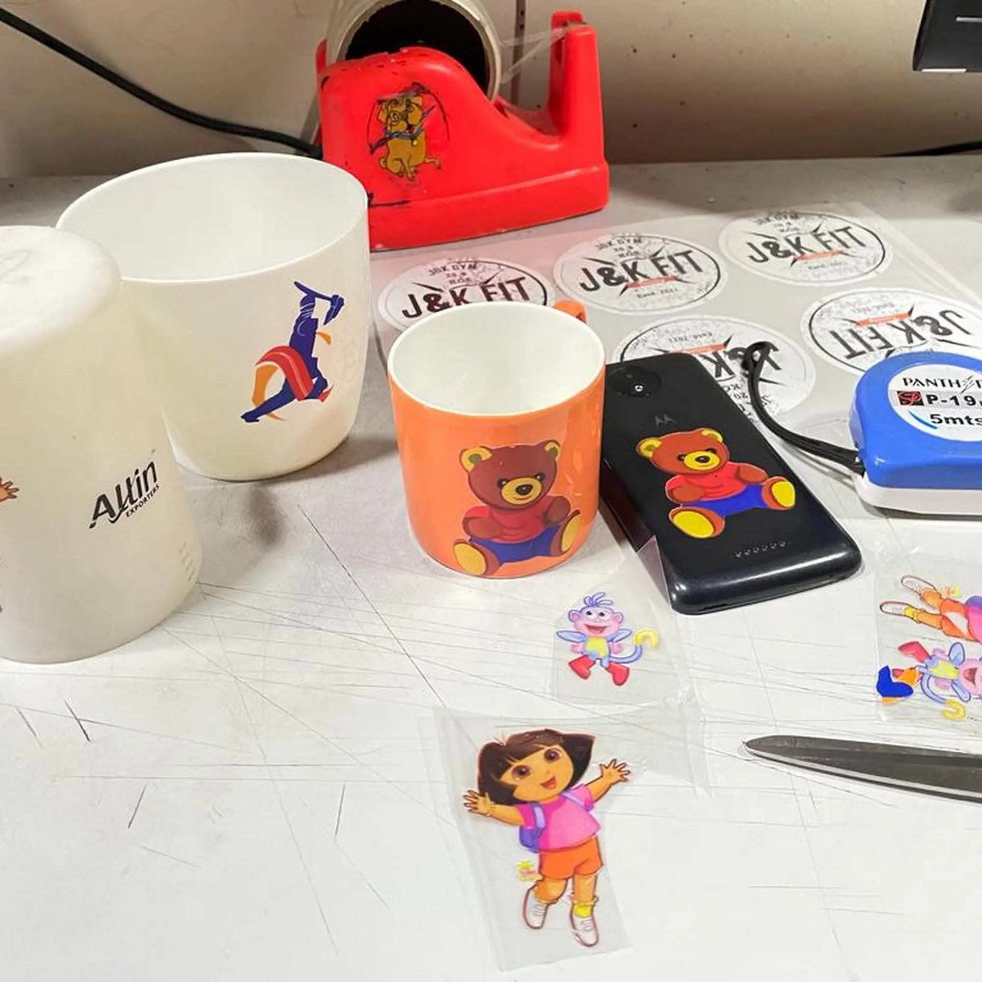 Sublimation mug printing