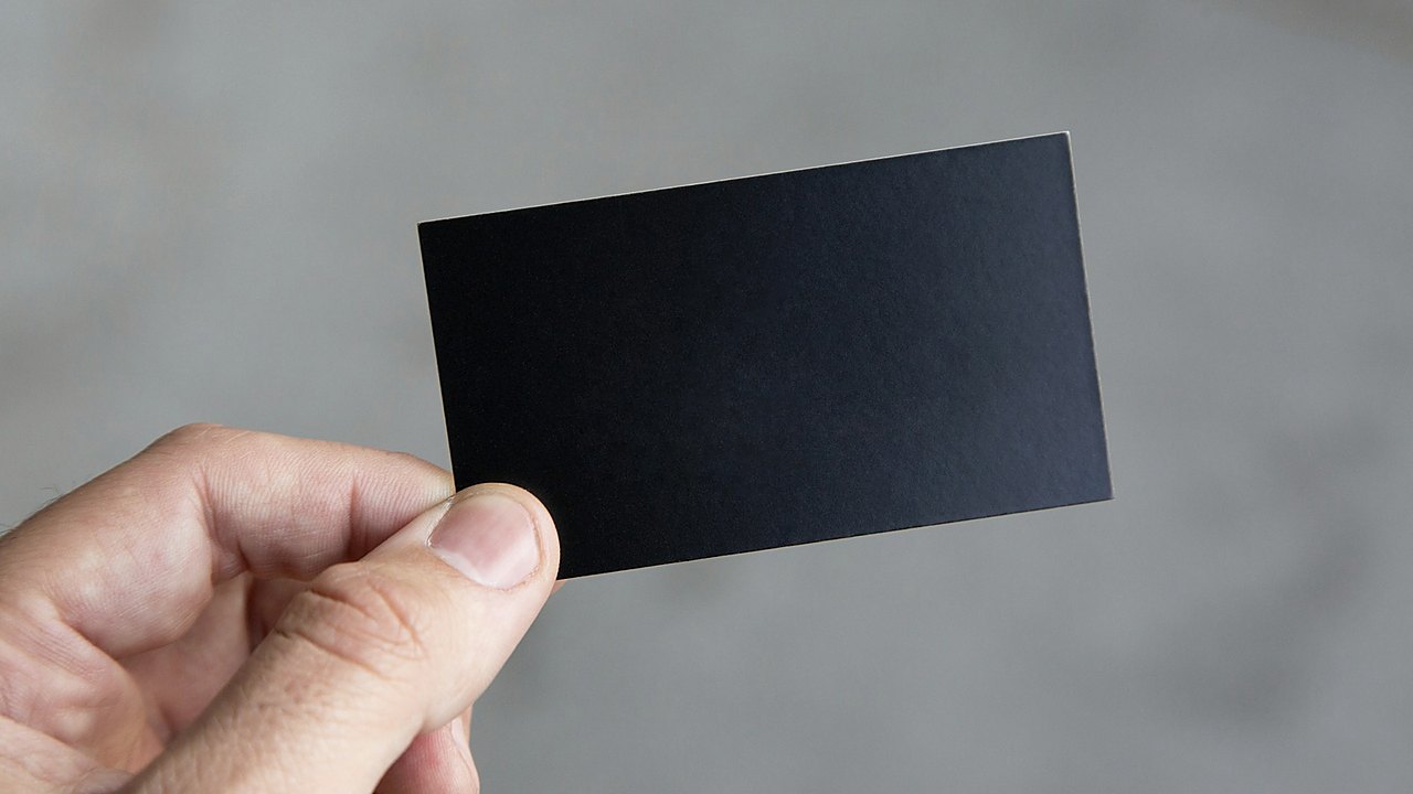 Premium business cards